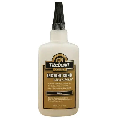 Titebond Instant Thin Rýchloschnúce lepidlo - 59 ml