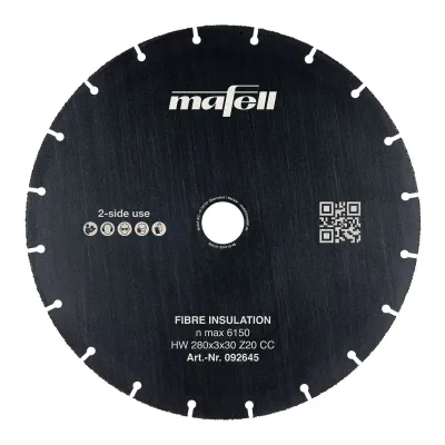 Pílový kotúč KSB-FI 280, HW, 280 x 3 x 30 mm, Z20, CC, Fibre Insulation