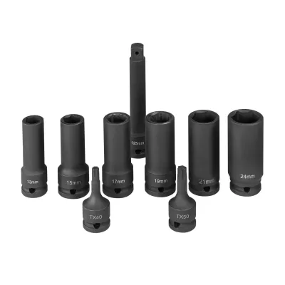 Sada rázových hlavíc SR-ES 1/2" 9T