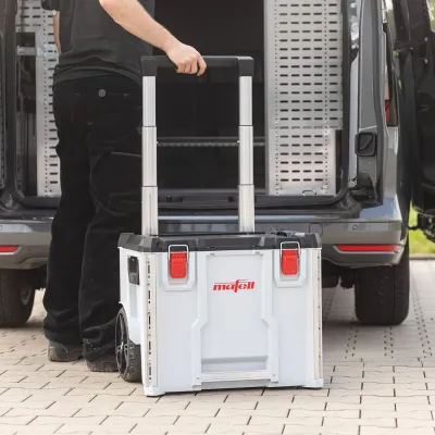 Transportný kufor L-BOXX Contractor C476-TB + súprava vŕtacích koruniek